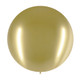 24 inch chrome gold latex balloons manufactured by Decotex