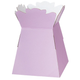 lilac hamper boxes for floral decorations