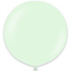 A 36" Macaron Pale Green Kalisan Latex Balloon manufactured by Kalisan!