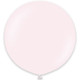 A 36" Macaron Pale Pink Kalisan Latex Balloon manufactured by Kalisan!