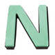 A Letter N Floral Foam Shape with Naylorbase backing!