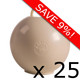 Bag of 75g Cream Round Balloon Weights (25)