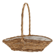 A Brown Wicker Punt Basket, measuring approx. 40cm!