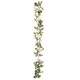 Eucalyptus Garland with Pink Roses decor