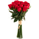 artifical red beatrice rose bouquet