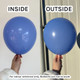 6” standard periwinkle g-link latex balloons