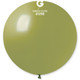 31” standard jungle green latex balloon