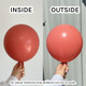 260 Standard Coral Kalisan Entertainer Balloons (100)