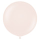 A pack of 2 24" Standard Pink Blush Kalisan Latex Balloons!