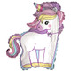 36 inch Cute Unicorn Supershape Foil Balloon (1)