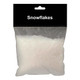 An 80g bag of White Artificial Snowflakes!