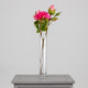 Dried Touch Hot Pink Open Peony Stem, measuring 52cm.