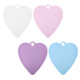 8g Small Baby Pastel Heart Weights (100)