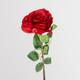 74cm Red Long Stem Tudor Rose (1)