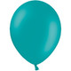 12" Standard Turquoise Belbal Latex Balloons (100)