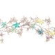 An Iridescent Star Garland, measuring approx. 1.8m!