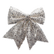A 20cm White Iridescent Bow