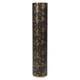 A 100m Roll of Black & Gold Mistletoe Paper.
