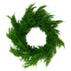A 62cm real touch cedar pine wreath.