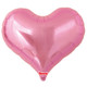 25" Pink Heart Jelly Foil Balloon (1) - UNPACKAGED