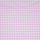 6mm Baby Pink Polycotton Gingham Pre-Cut Fabric - 110 x 100cm (1)