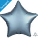 18" Steel Blue Satin Star Foil Balloon (1)