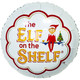 18 inch Elf On The Shelf Round Foil Balloon. 18 inch Elf On The Shelf Round Foil Balloon.