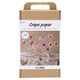 A Crepe Paper Flowers Pastel Craft Kit.