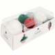 A Silver Christmas Bauble Crochet Kit, manufactured by Ricorumi.