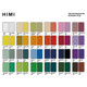 A Himi Colour Chart for 48 Twin Cup Gouache Set.