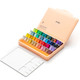 A 48 Piece Himi Metallic Twin Cup Gouache Set in a Peach Fuzz Case.