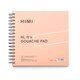 A Himi Pink Gouache Paper Pad with 50 Sheets.