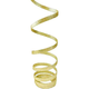 A Classic Gold Glitter Spiral Decoration.