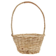 A Natural Round Peeled Willow Basket, measuring approx. 27cm.