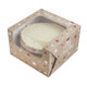 A Christmas Cake Box, manufactured by Hootyballoo.