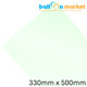A Sheet of Glow Flex Clothing Vinyl, measuring approx. 300mm x 500mm