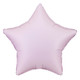 A 16 inch Matte Lilac Star Foil Balloon, manufactured by Partydeco.