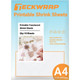 A pack of 10 Printable Translucent Shrink Plastic Sheets.