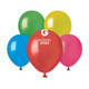 A pack of 50, 5" Metallic Assorted Latex Balloons, manufactured by Gemar.