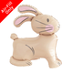 A 24 inch Bunny Standing Foil Balloon, manufactured by Unique.