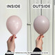 31" Marshmallow Powder Pink Gemar Latex Balloon (1)