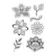 A Delicate Blooms Photopolymer Stamps, manufactured by Crafter’s Companion.