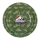 A pack of 6 Jurassic World Paper Plates, manufactured by PartyDeco.