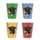 A pack of 8 Harry Potter Hogwarts Houses Paper Cups, manufactured by Unique.