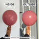 5" Fashion Rosewood Sempertex Latex Balloons (100)