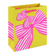 A Neon Bow Medium Gift Bag.