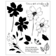 A Wild Blooms by Willow Wolfe Clear Stamps Set, manufactured by Sizzix.