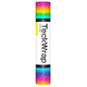 A roll of Rainbow Stripes Vinyl, measuring approx. 12" x 60".