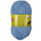 A 50g ball of Merino Blend DK Pale Blue Wool, manufactured by King Cole.