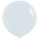 3ft Fashion White Sempertex Latex Balloons (2)